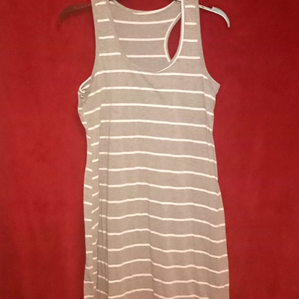 Gray maxi